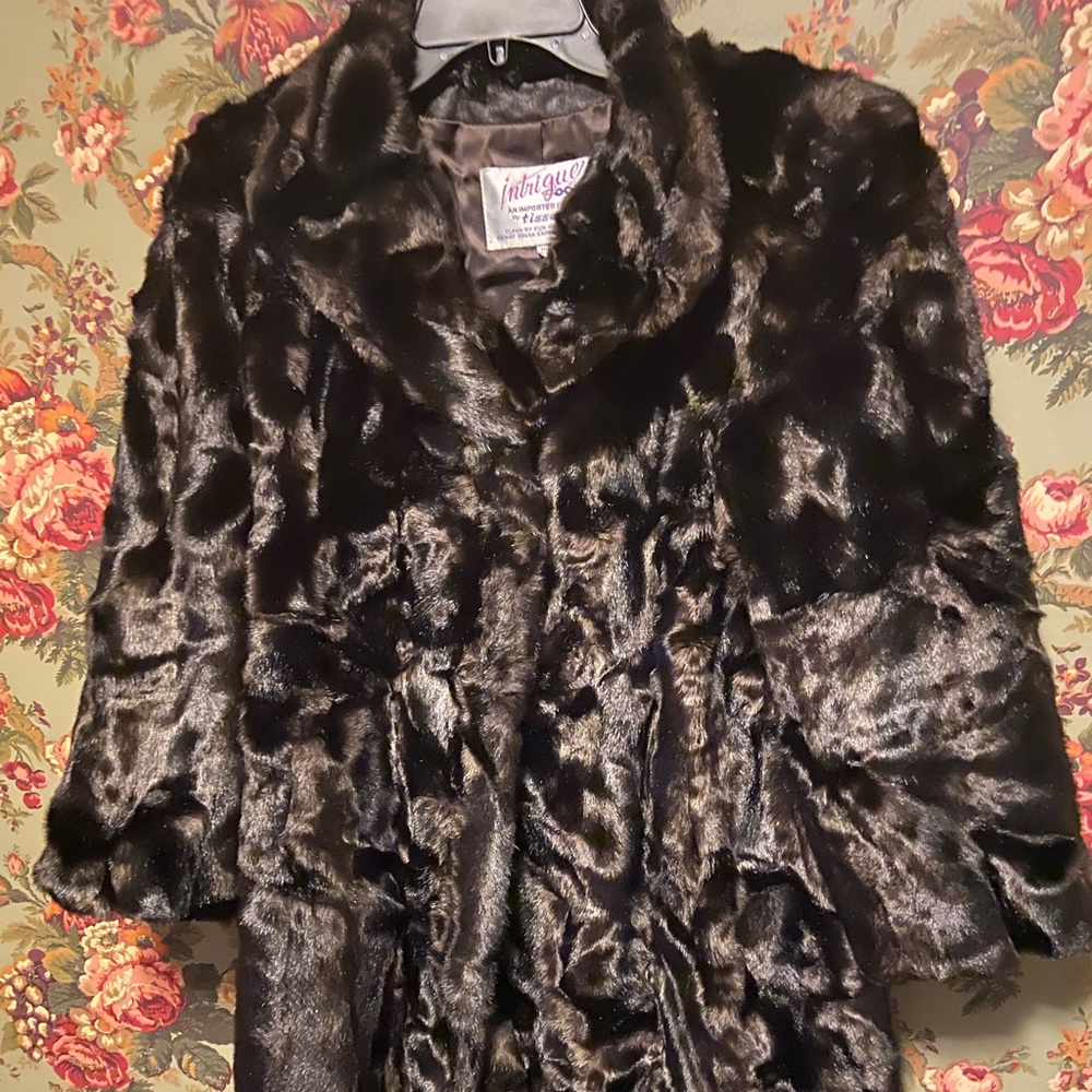 Vintage Faux Fur Coat